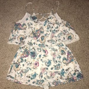 Paisley Romper
